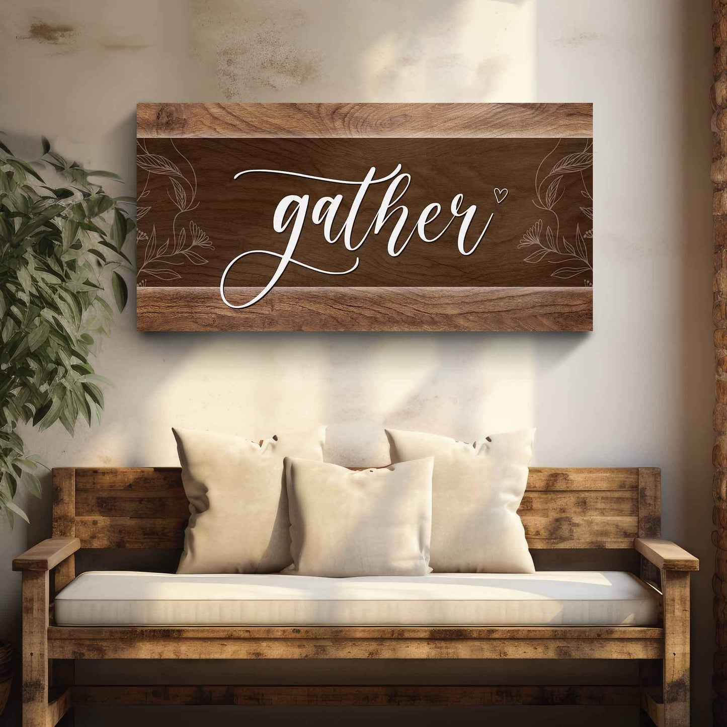 Gather Sign IX - Tailored Canvases - Flyclothing LLC