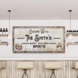 Supply Your Own Spirits Bar Sign - Tailored Canvases - Flyclothing LLC