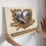 Couple Wolves Sign II - Tailored Canvases - Flyclothing LLC