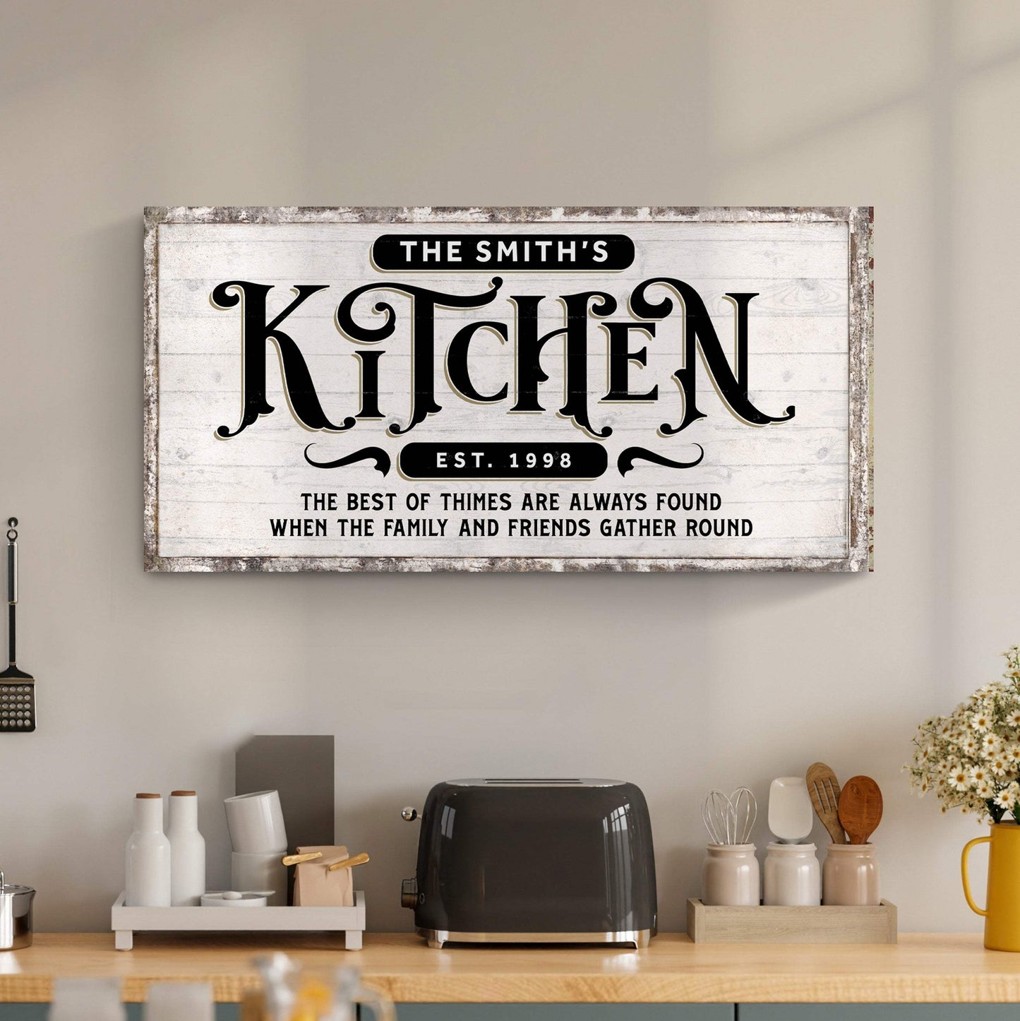 Kitchen Sign VII - Tailored Canvases - Flyclothing LLC