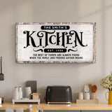 Kitchen Sign VII - Tailored Canvases - Flyclothing LLC