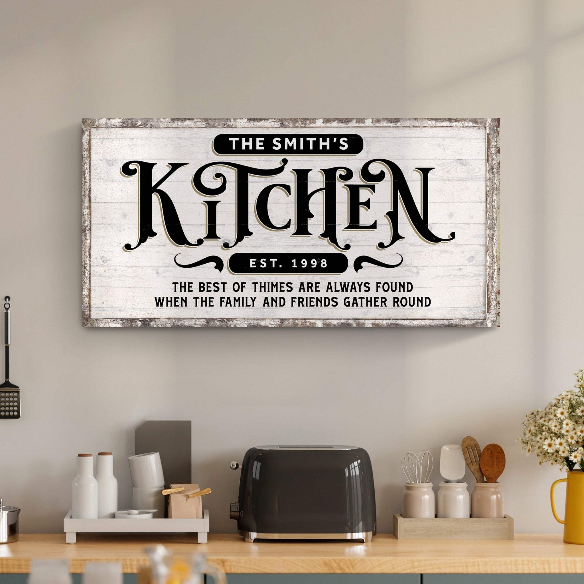 Kitchen Sign VII - Tailored Canvases - Flyclothing LLC