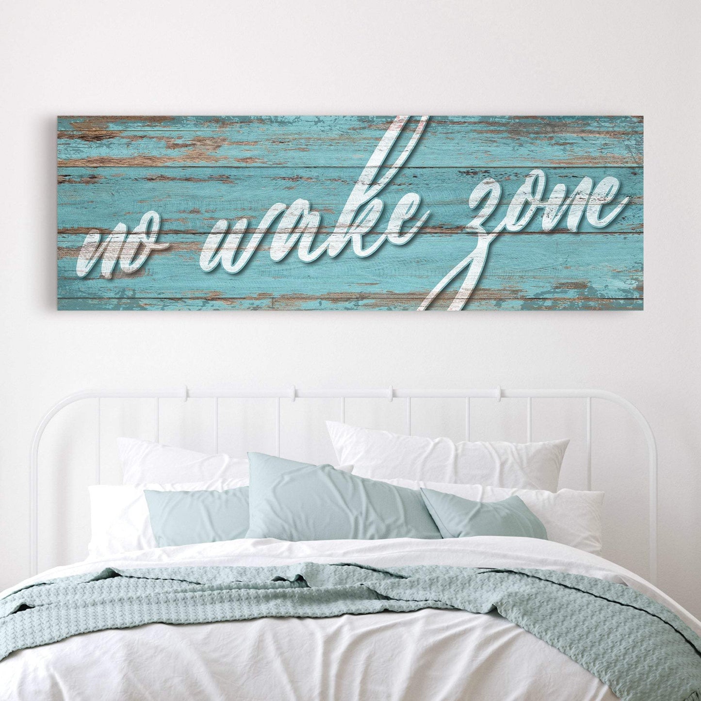 No Wake Zone Sign XIX - Tailored Canvases - Flyclothing LLC