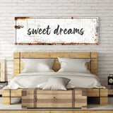 Sweet Dreams Sign - Tailored Canvases - Flyclothing LLC