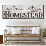 Family Homestead Sign II - Tailored Canvases - Flyclothing LLC