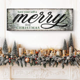 Have Yourself a Merry Little Christmas Sign VII - Tailored Canvases - Flyclothing LLC