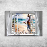 Come Walk With Me Faith Sign - Tailored Canvases - Flyclothing LLC