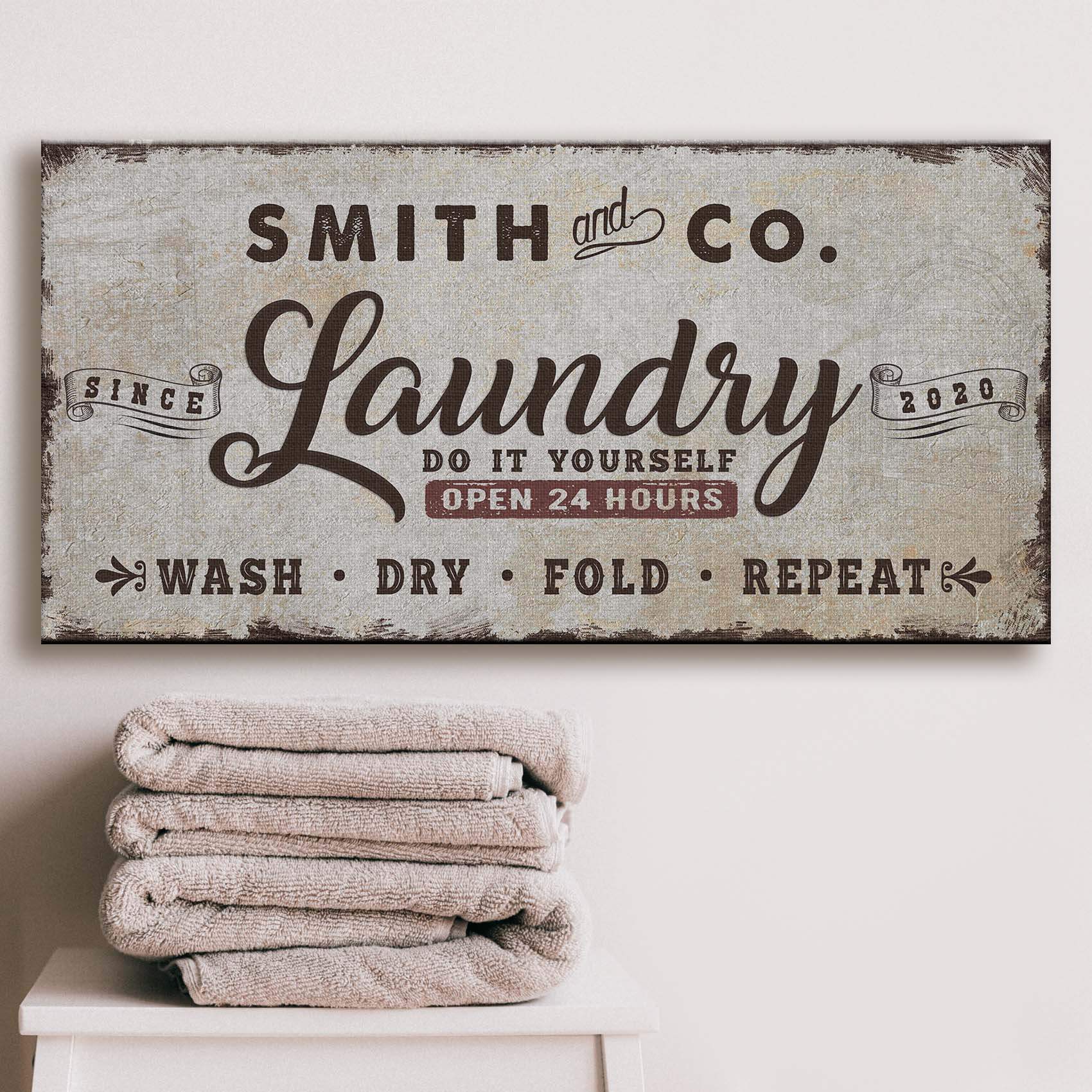Laundry Room Sign ll - Tailored Canvases - Flyclothing LLC