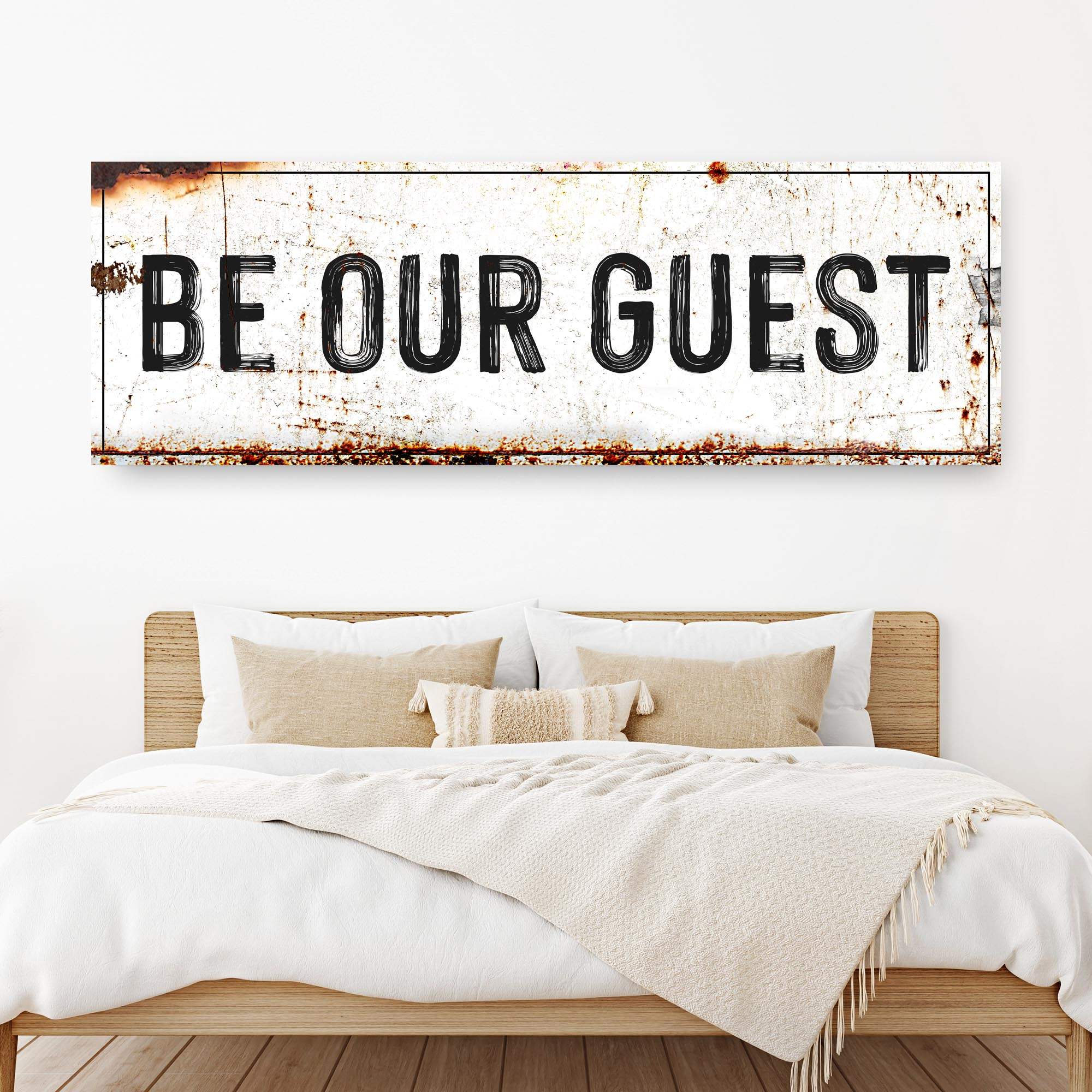 Be Our Guest Sign V - Tailored Canvases - Flyclothing LLC