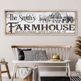 Vintage Rust Farmhouse Sign II - Tailored Canvases - Flyclothing LLC