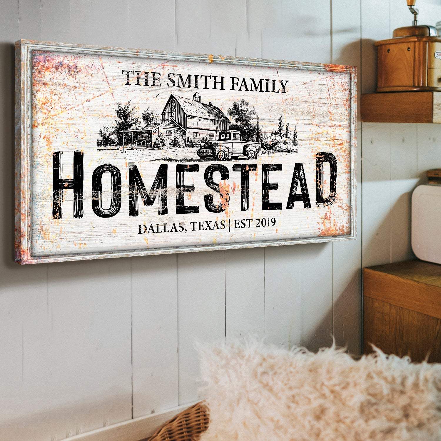 Homestead Sign VIII - Tailored Canvases - Flyclothing LLC