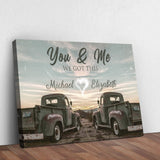 Vintage Truck Themed We Got This Couple Sign - Tailored Canvases - Flyclothing LLC