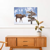 Deer Family Names Sign - Tailored Canvases - Flyclothing LLC