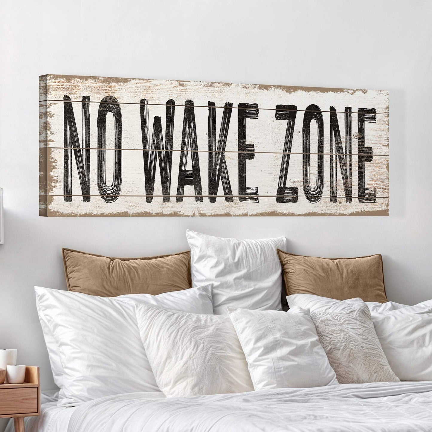 No Wake Zone Sign XVII - Tailored Canvases - Flyclothing LLC