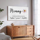Mother's Day Sign If Mothers Were Flowers - Tailored Canvases - Flyclothing LLC