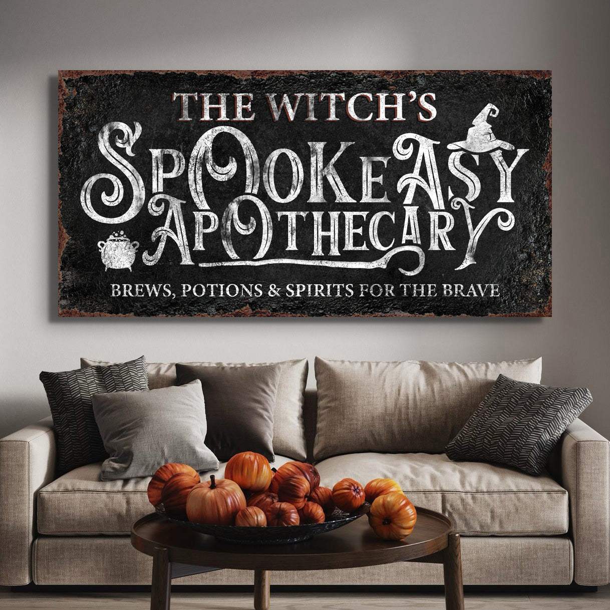 Apothecary Spookeasy Bar Sign - Tailored Canvases - Flyclothing LLC