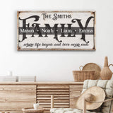 Family Sign XXIII - Tailored Canvases - Flyclothing LLC