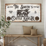 Branded Cattle Ranch Sign IV - Tailored Canvases - Flyclothing LLC