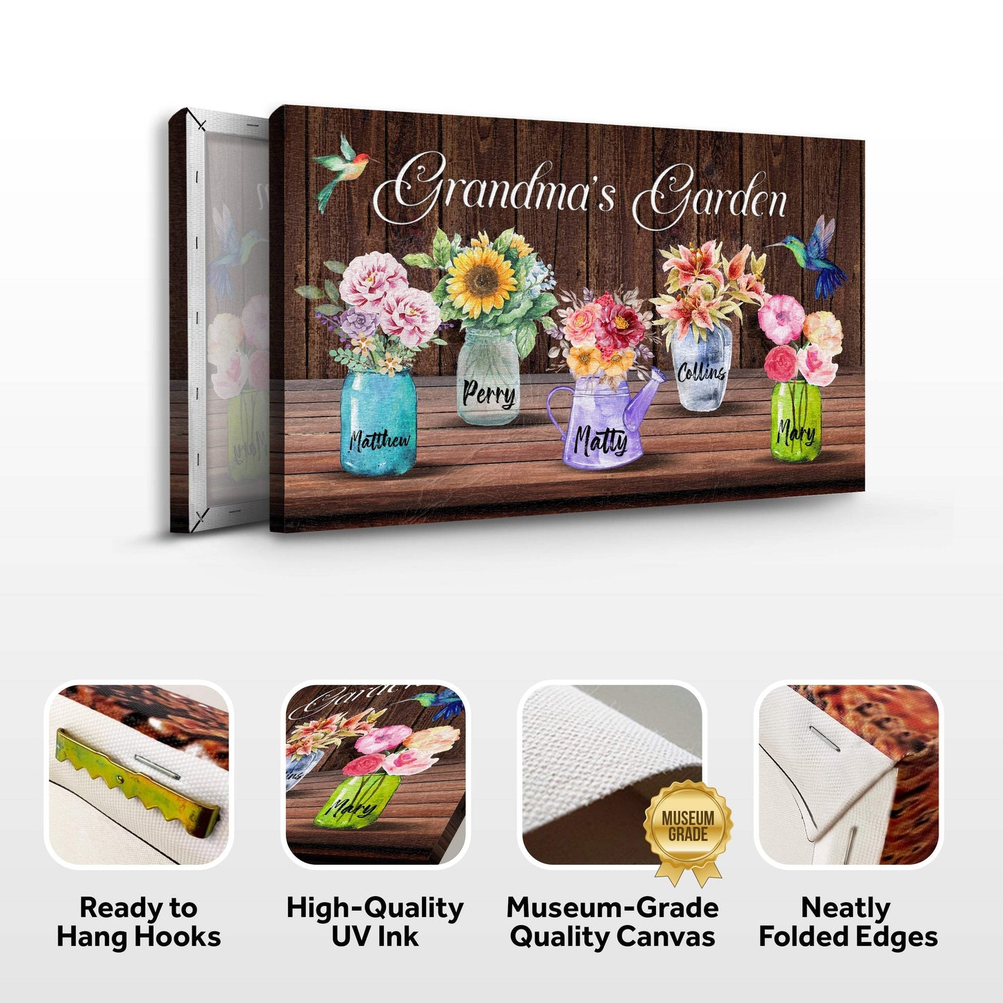 Mother's Day Sign Grandma's Garden - Tailored Canvases - Flyclothing LLC