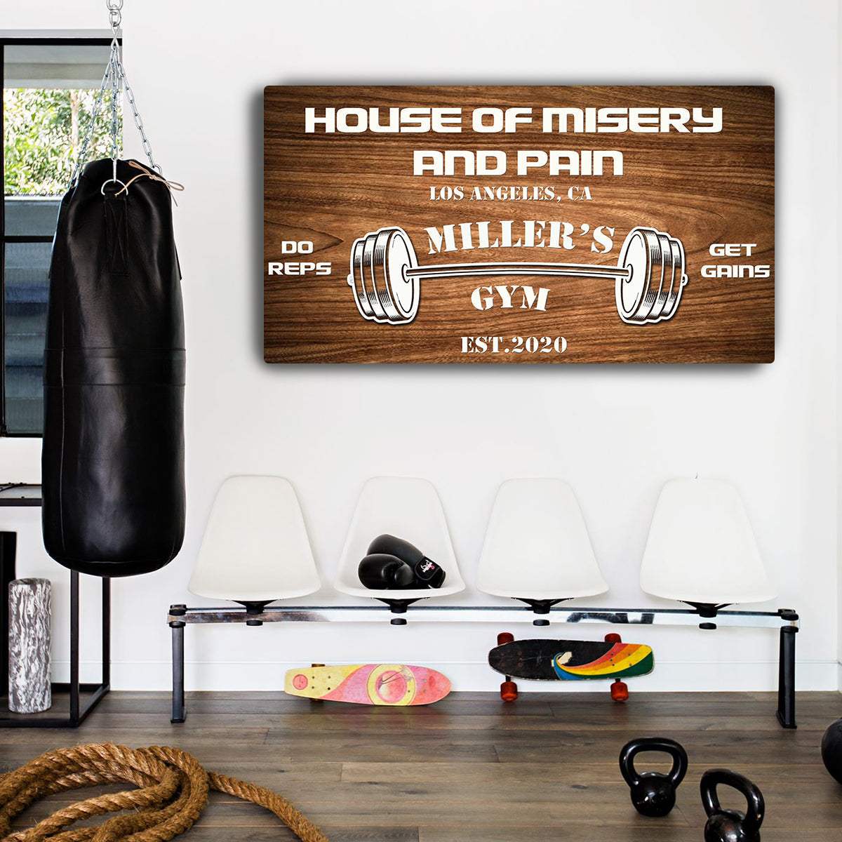 Gym Sign XII - Tailored Canvases - Flyclothing LLC