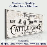Branded Cattle Ranch Sign III - Tailored Canvases - Flyclothing LLC