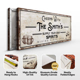 Supply Your Own Spirits Bar Sign - Tailored Canvases - Flyclothing LLC