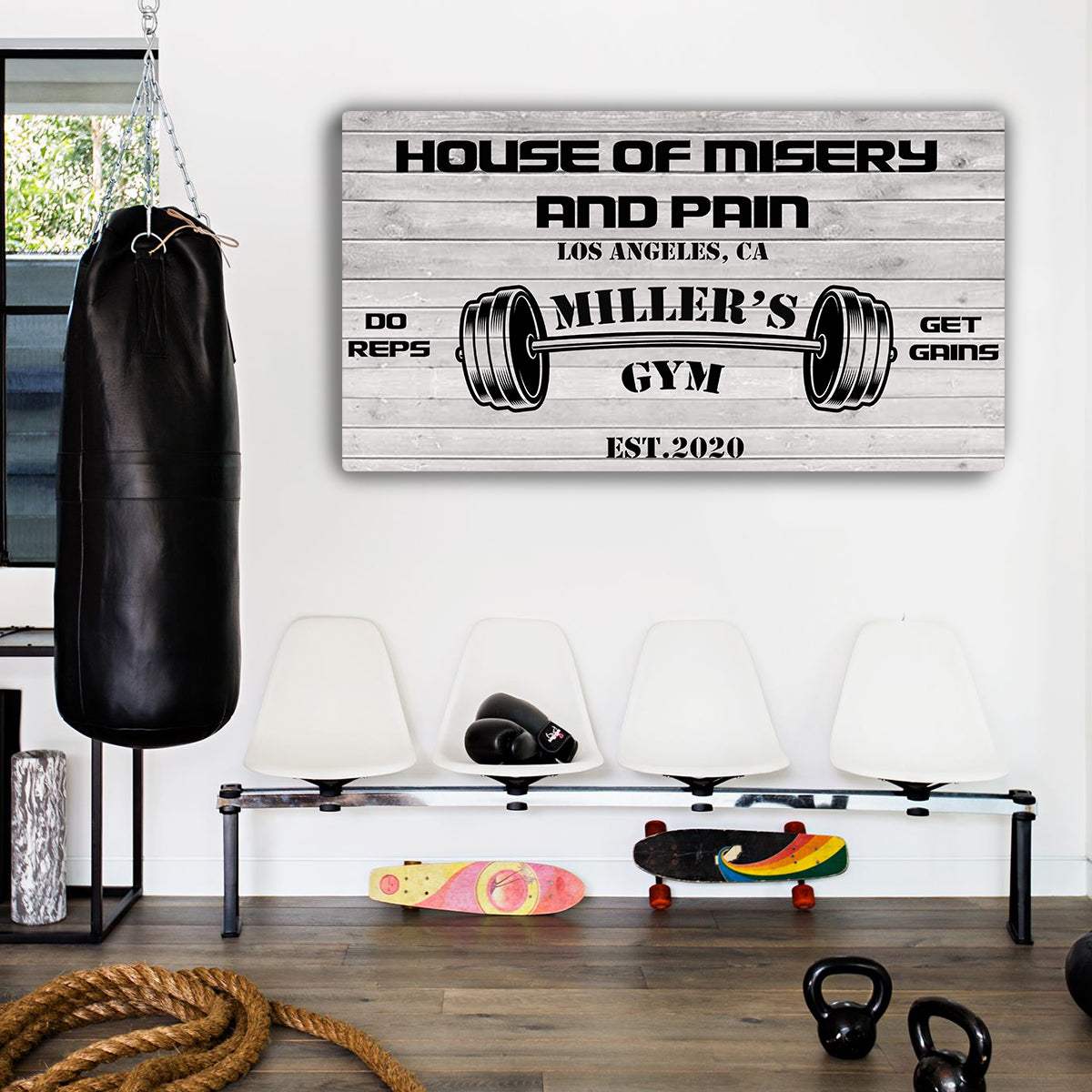 Gym Sign IV - Tailored Canvases - Flyclothing LLC