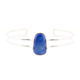 Madeleine Blue Lapis and Sterling Silver Cuff Bracelet