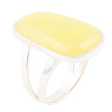 Madeleine Yellow Jade and Sterling Silver Ring - Barse Jewelry - Flyclothing LLC