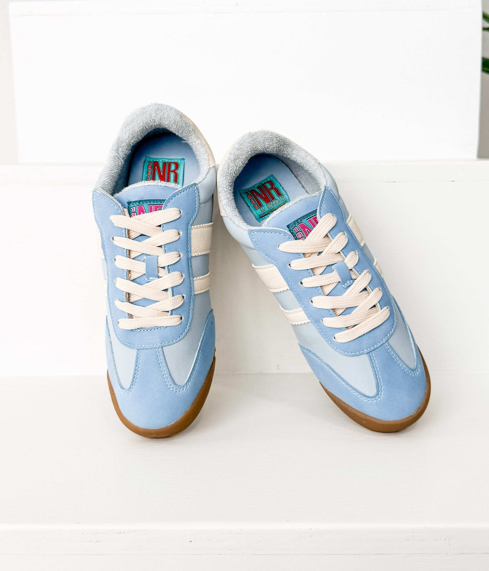 Madrid Sneaker in Light Blue - Naughty Monkey - Flyclothing LLC
