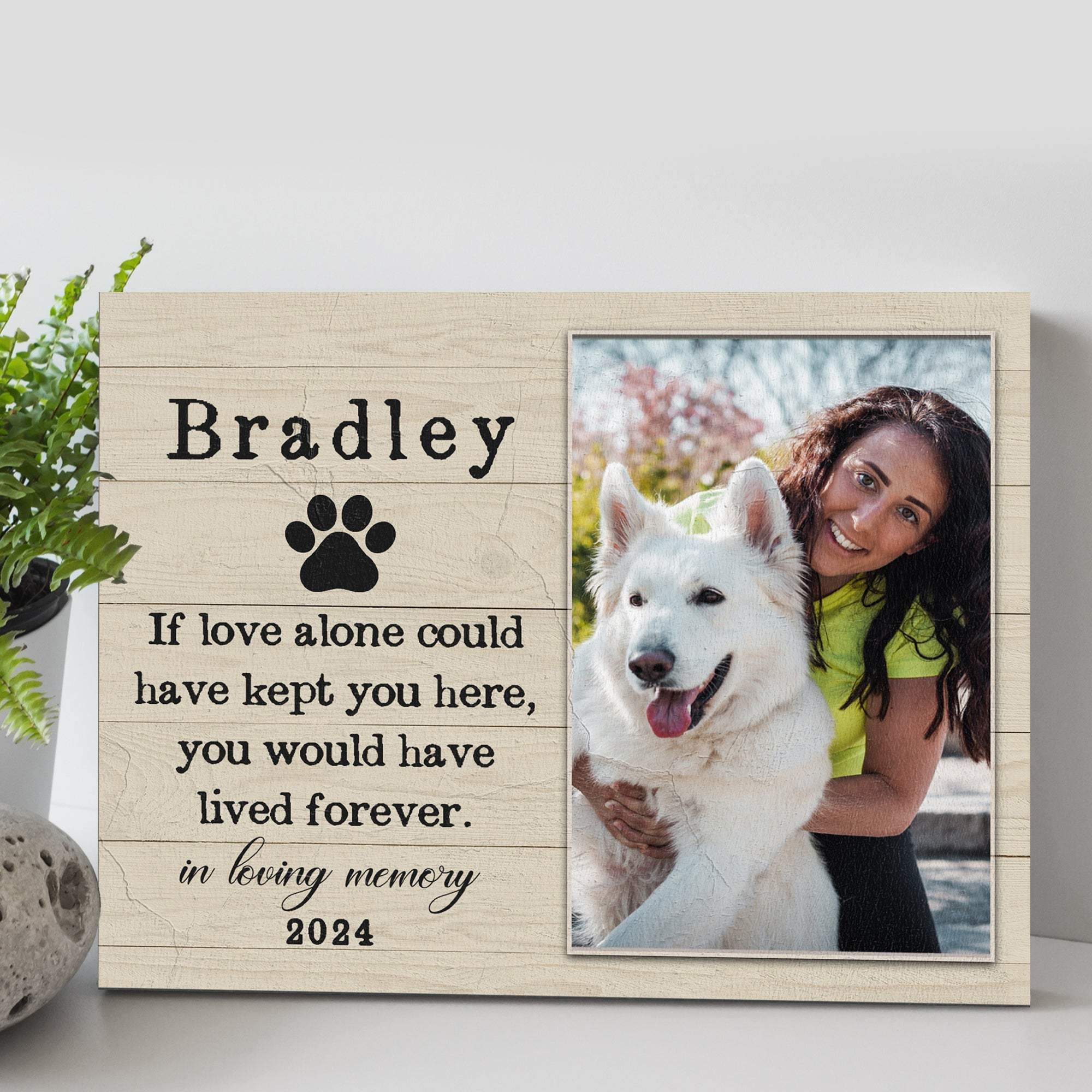 Pet Memorial Sign XII - Tailored Canvases - Flyclothing LLC