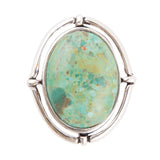 Make a Statement Blue Turquoise and Sterling Silver Ring