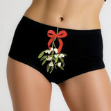 The Kiss Me There | Mistletoe Women’s Seamless Boyshort