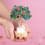 Unwind - Malachite Tree Lamp - Conscious Items - Flyclothing LLC