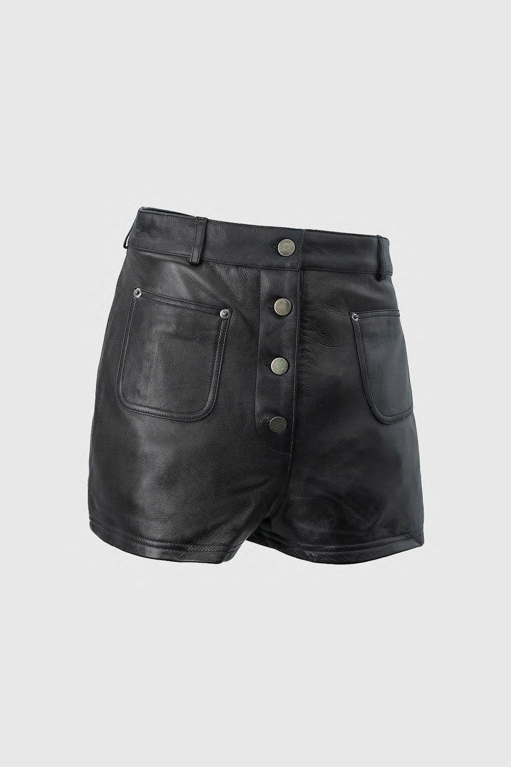 Maleni Women's Leather Shorts