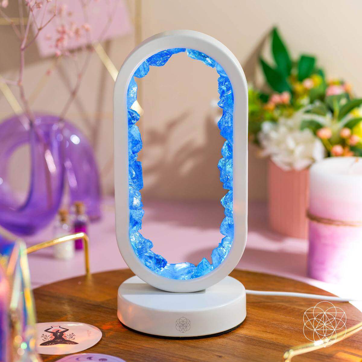 Manifest Success - Clear Quartz Lamp of Achievement - Conscious Items - Flyclothing LLC