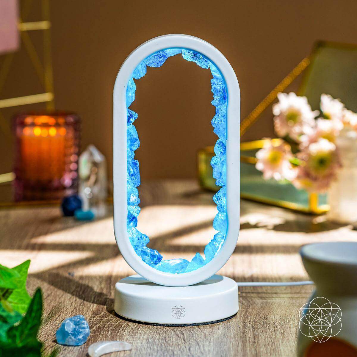 Manifest Success - Clear Quartz Lamp of Achievement - Conscious Items - Flyclothing LLC