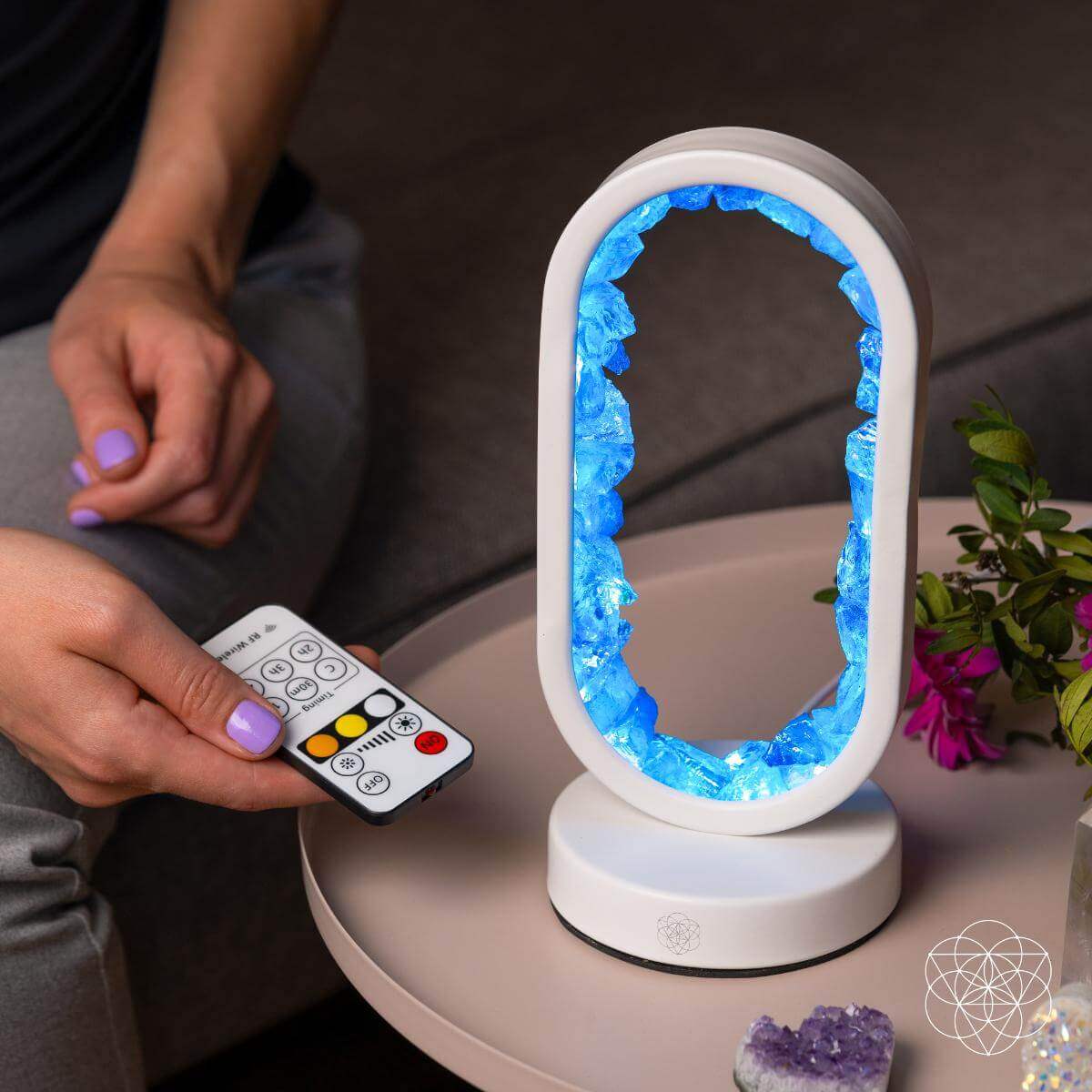 Manifest Success - Clear Quartz Lamp of Achievement - Conscious Items - Flyclothing LLC