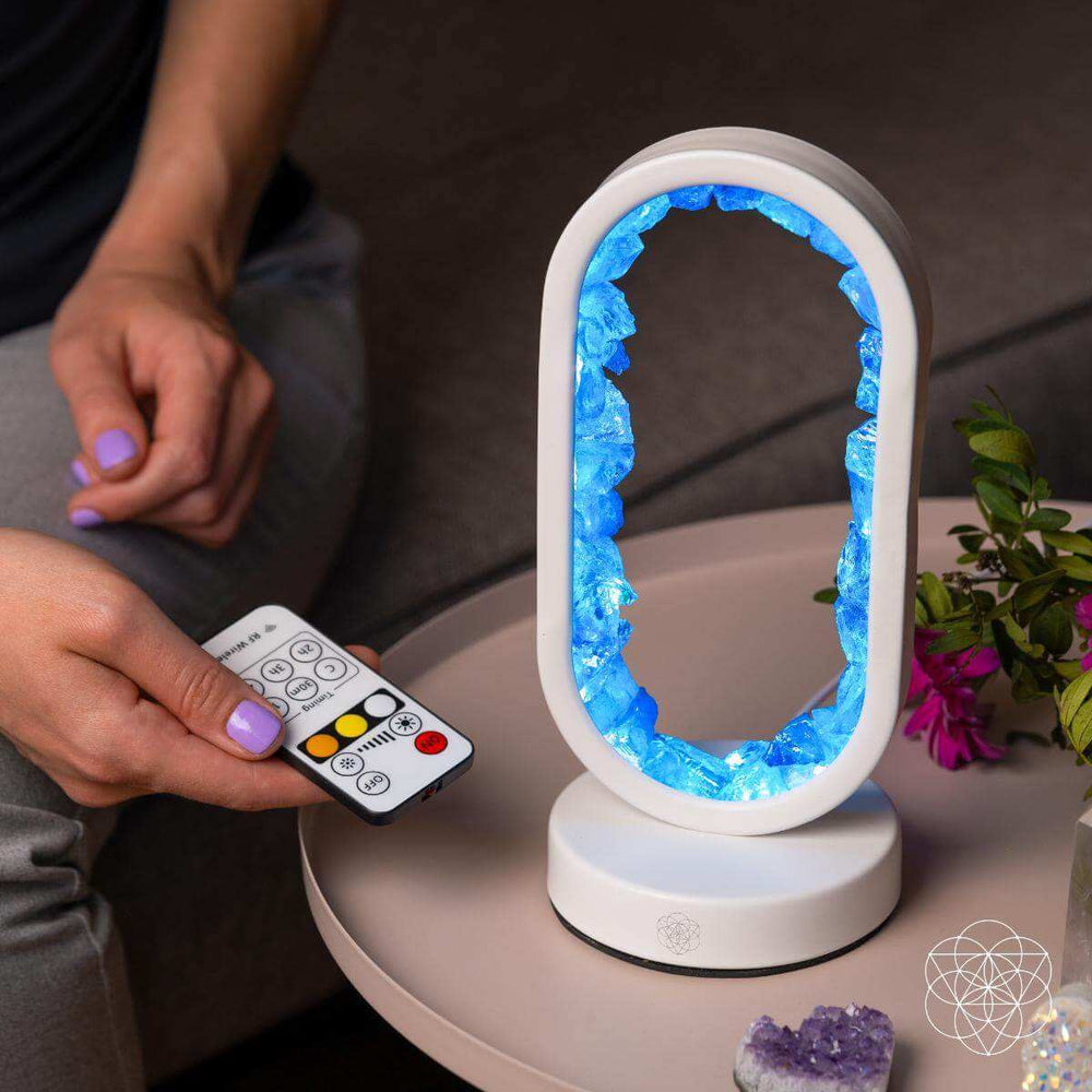 Manifest Success - Clear Quartz Lamp of Achievement - Conscious Items - Flyclothing LLC