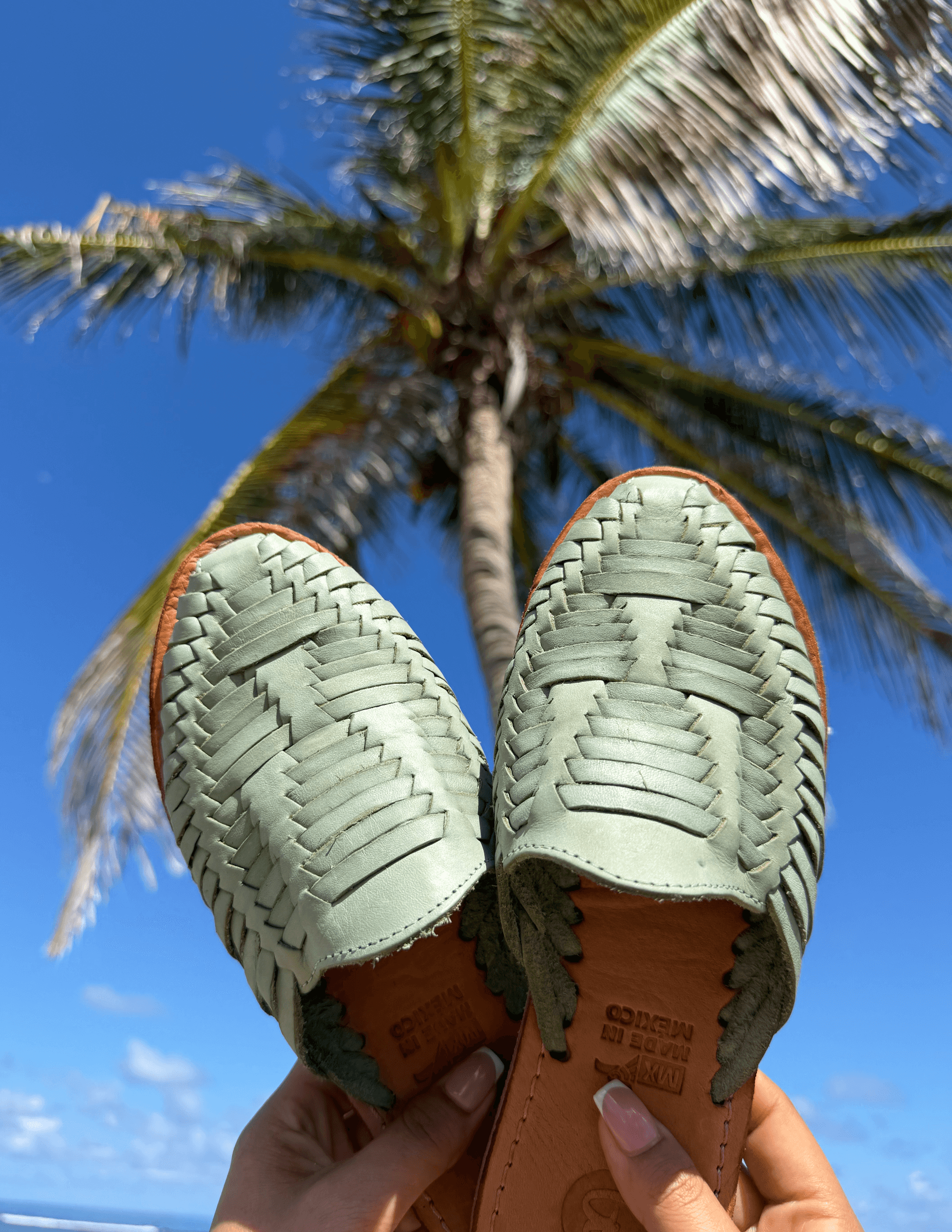 Marbella Huarache Slip-On Teal - Bottomless Co. - Flyclothing LLC