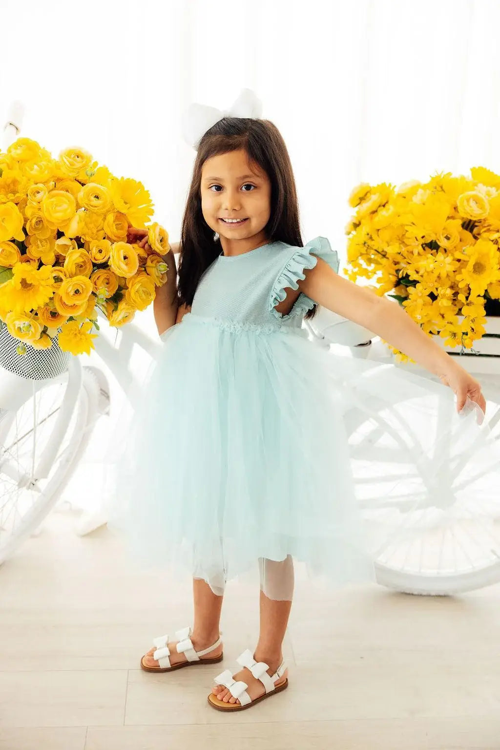 Sage Shimmer Tutu Dress - Mila & Rose ® - Flyclothing LLC