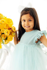 Sage Shimmer Tutu Dress - Mila & Rose ® - Flyclothing LLC