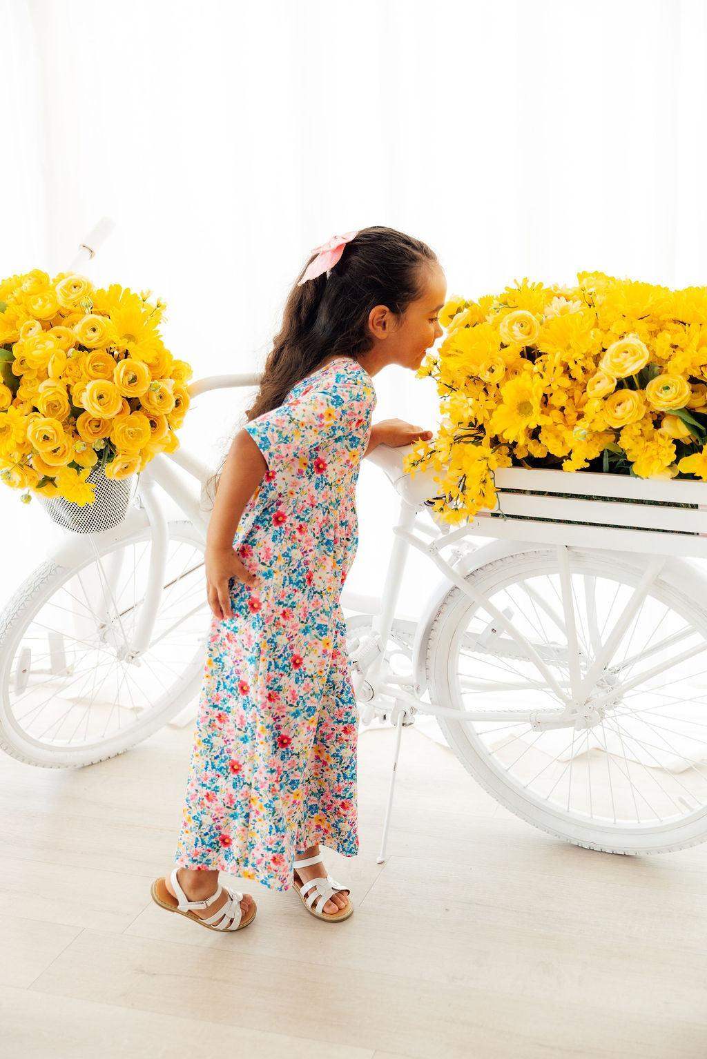 Fluttering Flowers Wide Leg Jumpsuit - Mila & Rose ® - Flyclothing LLC