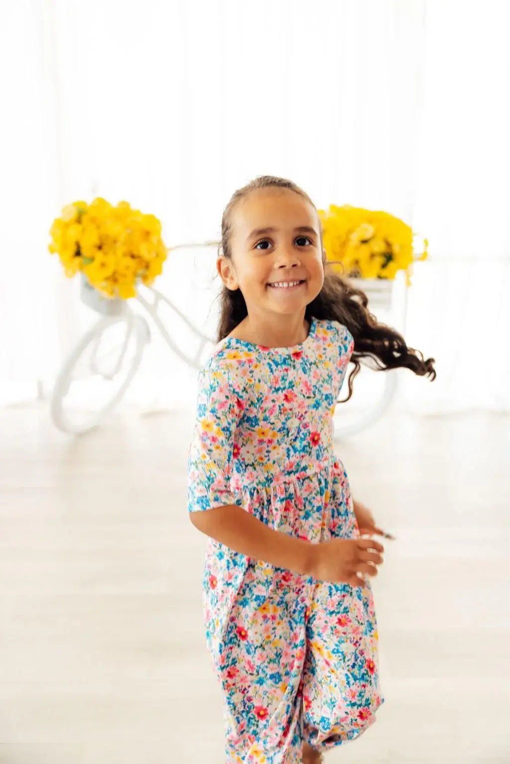 Fluttering Flowers Wide Leg Jumpsuit - Mila & Rose ® - Flyclothing LLC