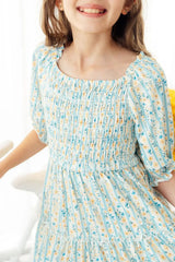 Buttercup Blooms Smocked Ruffle Dress - Mila & Rose ® - Flyclothing LLC