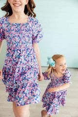 Darling Daisies Smocked Ruffle Dress - Mila & Rose ® - Flyclothing LLC