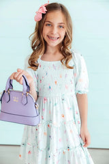 Lavender Girl's Crossbody Purse - Mila & Rose ® - Flyclothing LLC