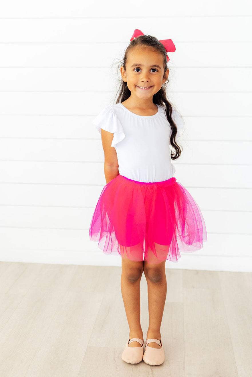 Hot Pink Tutu Shorts - Mila & Rose ® - Flyclothing LLC