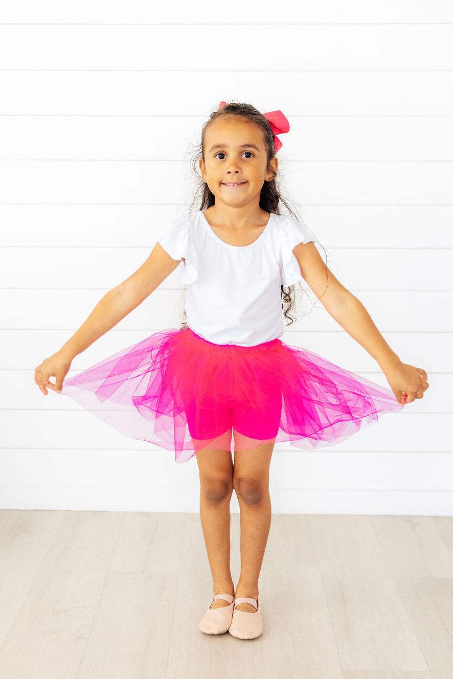 Hot Pink Tutu Shorts - Mila & Rose ® - Flyclothing LLC