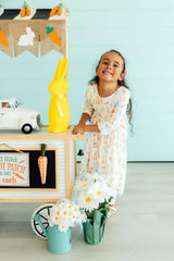 Sunny Bunnies 3/4 Sleeve Pocket Twirl Dress - Mila & Rose ® - Flyclothing LLC